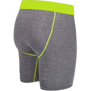 Shorts de compression pour hommes, style nouveau, haute qualité, solides, décontractés, en spandex, pour la course à pied et l'entraînement - Product Image 4