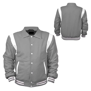 Chaqueta Varsity Unisex de Doble Botonadura, Impermeable, con Capucha y Diseño Personalizado de la Mejor Calidad para Invierno, Estilo Urbano - Product Image 1