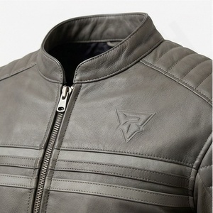 Chaqueta de Motociclista de Cuero Genuino para Hombre de la Mejor Calidad, Nueva Colección de Invierno, Chaquetas de Motocicleta con Protecciones Desmontables Personalizadas - Product Image 4