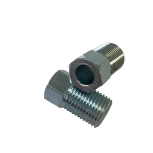 Tuerca de Acero con Cabeza Hexagonal de 3/16 Pulgadas de Largo, Mecanizada por CNC, Acabado Trivalente de Cromo y Zinc, Parcialmente Roscada 3/8-24 UNF - Product Image 6