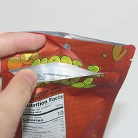 Sachet Ziplock Doypack en plastique de qualité alimentaire pour bonbons, assaisonnements et échantillons alimentaires