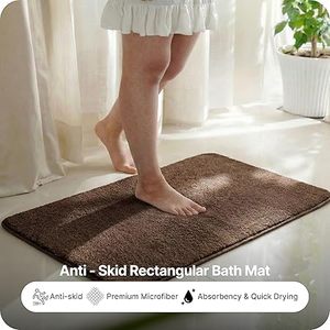 Tapis de bain personnalisé extra épais, antidérapant, absorbant, super confortable, tapis de salle de bain luxueux, doux et moelleux, petit tapis pour salle de bain et douche - Product Image 6
