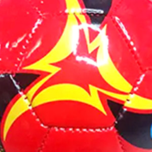 Professional-Grade Children's Red PU Soccer Ball – <b>Hand</b> <b>Stitched</b> Mini Football for Indoor Made In Pakistan - Product Image 6
