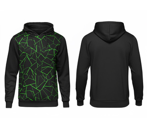 Sweat à capuche entièrement sublimé, design personnalisé pour équipe sportive – Sweat à capuche personnalisé pour équipe, vêtements d'entraînement pour hommes, femmes et jeunes, veste à capuche de sport - Product Image 3