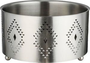 Casserole en acier inoxydable avec couvercle conique, design moderne et luxueux, chauffe-plats isolé durable, 24 cm de diamètre, marmite en métal, usage général, gaz - Product Image 2