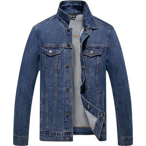 Chaqueta Vaquera de Colores Sólidos de Buena Calidad, Chaquetas Vaqueras para Hombre, Chaqueta Vaquera Informal de Alta Calidad para Hombre - Product Image 1