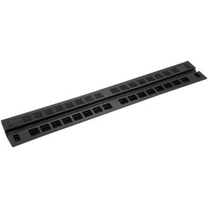 Set di 4 Rallentatori per Velocità in Gomma Resistente da 1 m, Capacità 18.000 libbre/asse, Protezione Cavi a 1 Canale per Cavi a Terra - Product Image 2