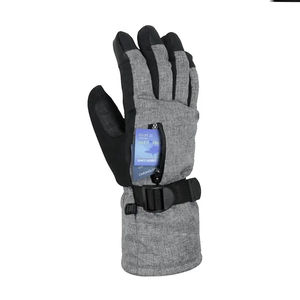 Gants de ski chauds et respirants pour adultes, avec doublure polaire intérieure, imperméables, fermeture auto-agrippante – Nouveauté très demandée - Product Image 4