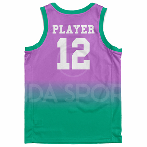 ผู้จัดจำหน่ายชุดบาสเก็ตบอลสำหรับผู้ใหญ่ตามสั่ง ชุดเสื้อและกางเกงขาสั้นแบบกำหนดเอง พิมพ์ชื่อทีม ระบายอากาศได้ดี แห้งเร็ว เหมาะสำหรับโรงเรียน - Product Image 3