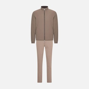 Premium Men's 3 Piece Streetwear Set Reversible Full Sleeve Jacket Mercerized <b>T</b> <b>Shirt</b> Straight Leg Pantalon Custom Logo - Product Image 4