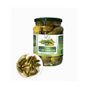 Cornichons en saumure de qualité supérieure, délicieux et très vendus, fabriqués au Vietnam, emballés dans des bocaux en verre, à prix abordable - Product Image 1