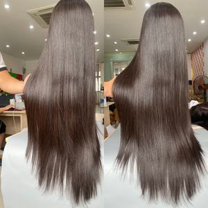 ผมตรงจากเวียดนามเรมี่ธรรมชาติ100% ตรงจากกระดูกผมบริสุทธิ์บริสุทธิ์แบบไม่ผ่านกระบวนการธรรมชาติ - Product Image 4