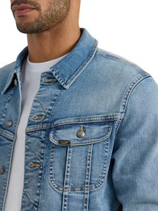 เสื้อแจ็คเก็ตเดนิมผ้าแคนวาสหนาคุณภาพอุตสาหกรรมสำหรับผู้ชาย สีน้ำเงิน ยี่ห้อ Outfitize International ขายส่ง - Product Image 3