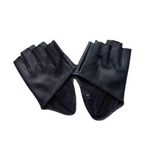 Women's Genuine Sheepskin Leather Gloves Full Finger Gloves for Outdoor Custom Driving Motorcycle 100% Sheepskin - Product Image 1