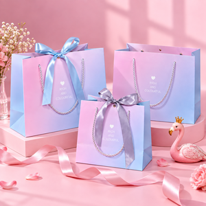 Bolsa de Papel Kraft Ecológica Impresa Personalizada con Asa y Cierre Magnético, Idea de Diseño de Bolsa de Compras Personalizada para Logotipo - Product Image 1
