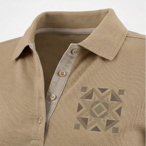 เสื้อเชิ้ตทำงานผู้หญิงมาใหม่ แฟชั่นฤดูใบไม้ผลิและฤดูใบไม้ร่วง ลายพิมพ์ทันสมัย สไตล์ลำลอง ชุดเดรสผู้หญิง ผ้าซาตินปักเลื่อม น้ำหนัก 240 กรัม ผ้าฝ้าย 100% - Product Image 4