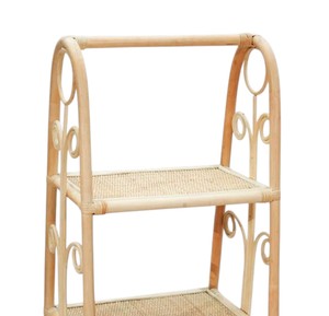 Estantería de Ratán Hecha a Mano de Primera Calidad, Estante de Almacenamiento Portátil, Mueble Decorativo Ecológico para Dormitorio - Product Image 2