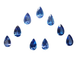 Piedra de corte de pera facetada de tanzanita Natural 100%, piedra preciosa de nacimiento suelta de alta calidad para uso de joyería a precios de mayorista - Product Image 5