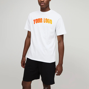 Top Selling Men's Casual Solid Letter Summer 100% Cotton <b>Knitted</b> Breathable Knee Length Short Sleeve 2-Piece T-Shirt Shorts <b>Set</b> - Product Image 1