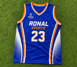 Maillot de basketball pour hommes, logo personnalisé, uniforme d'équipe, léger, anti-humidité, polyester, t-shirt de sport, vente en gros en vrac, usine - Product Image 6
