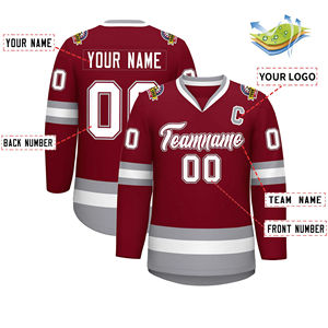 Maillot de hockey personnalisé 2026 – Broderie Tackle Twill et Sublimation – Uniforme d'équipe – Fabricant OEM - Product Image 2