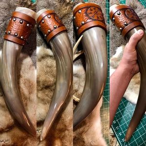 Cuerno para Beber Estilo Vikingo con Soporte, Diseño Único, Se Acepta Logotipo Personalizado, Alta Calidad, Hecho a Mano, Duradero, Feng Shui - Product Image 3