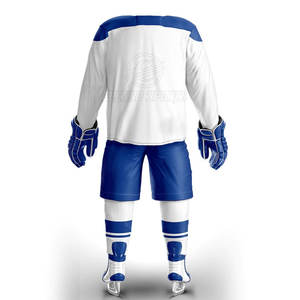 Conjunto de Uniforme Profesional para Equipo de Hockey sobre Hielo, Equipo Deportivo Transpirable y Protector, Conjunto de Uniforme para Hockey sobre Hielo - Product Image 3