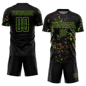 Uniforme de Fútbol Personalizado Directo de Fábrica, Protección UV, para Todas las Temporadas, para Práctica y Entrenamiento, Impresión Digital Personalizada - Product Image 4