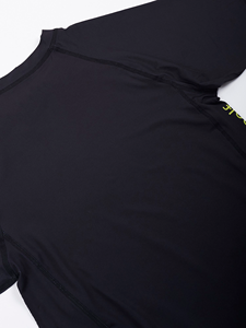 Rashguard BJJ pour la lutte, le Jiu-Jitsu brésilien et les arts martiaux mixtes, protection anti-UV, anti-rétrécissement, polyester/nylon, coupe intégrale - Product Image 2