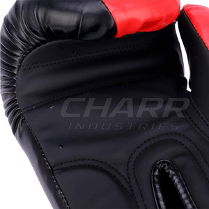 Gants de boxe en cuir imprimés avec logo personnalisé pour l'entraînement et la pratique Équipement de boxe de haute qualité - Product Image 4