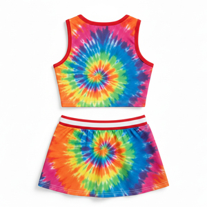 Tenue de cheerleading professionnelle style classique, technologie de tissu moderne pour une mobilité maximale et une uniformité d'équipe. - Product Image 3