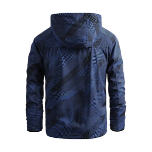 เสื้อแจ็คเก็ตฝึกซ้อมกลางแจ้งพิมพ์ลายพรางแบบกำหนดเองของ OEM พร้อมชุดลำลองกันลม 2 ชิ้น ลดราคาพิเศษสำหรับการสั่งซื้อจำนวนมาก - Product Image 2