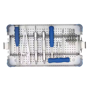 Juego de Instrumentos para Implantes de Tornillos Canulados, Equipo Ortopédico Reutilizable de Acero Inoxidable para Estabilización de Fracturas y Traumatismos - Product Image 6