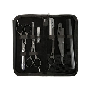 Professional Stainless Steel <b>Blades</b> Hair Scissors Set for Salon <b>Barber</b> Thinning Shears with Sharp <b>Blade</b> Tip and Steel Handles - Product Image 2