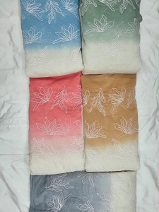 Premium Multi Embroidery Fabric Women Fashion Fabric Designer Embroidery Fabric Party Wear Fabric Luxury Embroidered Textile Sof - Product Image 4