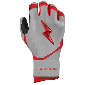 ถุงมือตีเบสบอลหนังแท้รุ่นใหม่ Bruce Bolt ป้องกันการลื่น นุ่มสบาย เหมาะสำหรับการฝึกซ้อม ใช้ได้ทั้งมือซ้ายและขวา ปิดด้วยแถบตีนตุ๊กแก ปรับแต่งได้ - Product Image 5