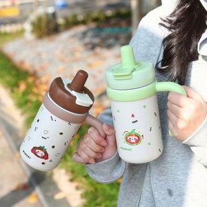 750ml Insulated Handle 316 Stainless Steel Thermos Cup for <b>Women</b> with Straw - Product Image 3
