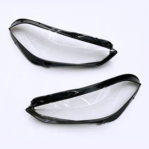 Phares couvercle de lentille en verre coque en plastique transparent phare pour BMW série 1 F40 2019-2023 ans - Product Image 1