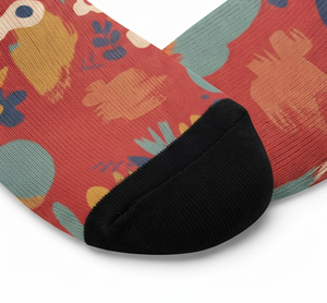 <b>Women</b> Custom Sublimation <b>Crew</b> <b>Socks</b> Printed Athletic Sports <b>Socks</b> Breathable Stretch <b>Crew</b> <b>Socks</b> Casual Gym Workout <b>Socks</b> ODM - Product Image 6
