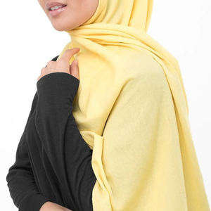 Nuevo Hiyab Liso de Moda para Mujeres Musulmanas, Pañuelo de Algodón Suave y Ligero, Envoltura Islámica para la Cabeza, Suministro al por Mayor 2026 - Product Image 6