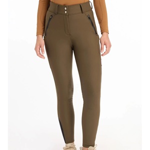 Pantalon d'équitation extensible 4 directions de haute qualité, leggings, collants, vêtements d'équitation en tissu technique au toucher doux - Product Image 1