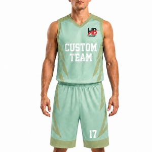Ensemble de maillots de basket-ball personnalisés, uniforme de basket-ball moderne pour les joueurs actifs, ensemble de noms et numéros personnalisés pour les sports d'équipe - Product Image 1