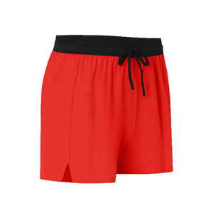 Shorts de course pour hommes à séchage rapide et respirants, avec cordon de serrage, taille mi-haute, sans coutures, pour la gym, avec logo personnalisé, shorts de sport - Product Image 4