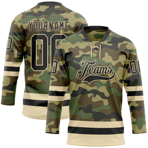 Wholesale Custom <b>Long</b> Sleeves Fleece Ice Hockey Hoodie Jersey Polyester Fabric Sublimation Ice Hoodies Hockey Uniform 280g - Product Image 2