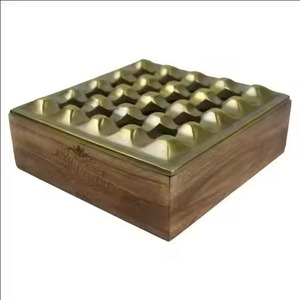 Cendrier personnalisé avec logo, design classique, décorations d'intérieur, artisanat, cadeaux d'entreprise, cendrier en métal, nouvelle arrivée - Product Image 1