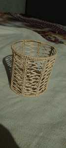Paniers en raphia naturel artisanaux en gros – Bacs de rangement écologiques en fibres végétales tressées – Organisateurs d'intérieur bohèmes - Product Image 2