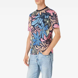 เสื้อยืดซับลิเมชั่นผู้ชายคุณภาพพรีเมียม ทรงเข้ารูป ผ้าฝ้าย 100% ระบายอากาศได้ดี ทรงหลวม พิมพ์ลาย ขายส่งเสื้อยืดซับลิเมชั่นสำหรับผู้ชาย - Product Image 1