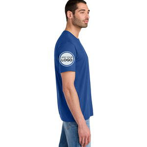เสื้อยืดชุดเสื้อเชิ๊ตผ้าแคนวาสสำหรับ3001ผ้าแคนวาสสำหรับ3600พิมพ์โลโก้ตามสั่ง - Product Image 4