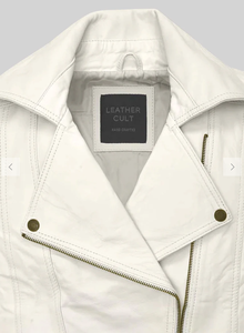 เสื้อแจ็คเก็ตหนังผู้หญิงรุ่น 2026 แฟชั่นใหม่ เสื้อแจ็คเก็ตหนังผู้ชายผู้หญิง กันลม สีน้ำตาล สไตล์สั่งทำพิเศษ - Product Image 3