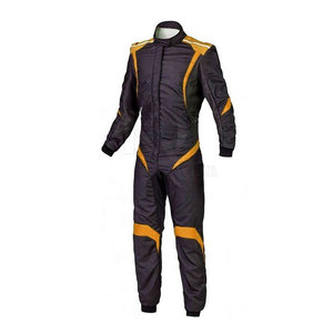 Traje de Carreras Profesional de Poliéster/Nailon, Ligero y Transpirable, Ideal para Pilotos de Deportes de Motor, Perfecto para Karting y Pistas - Product Image 4